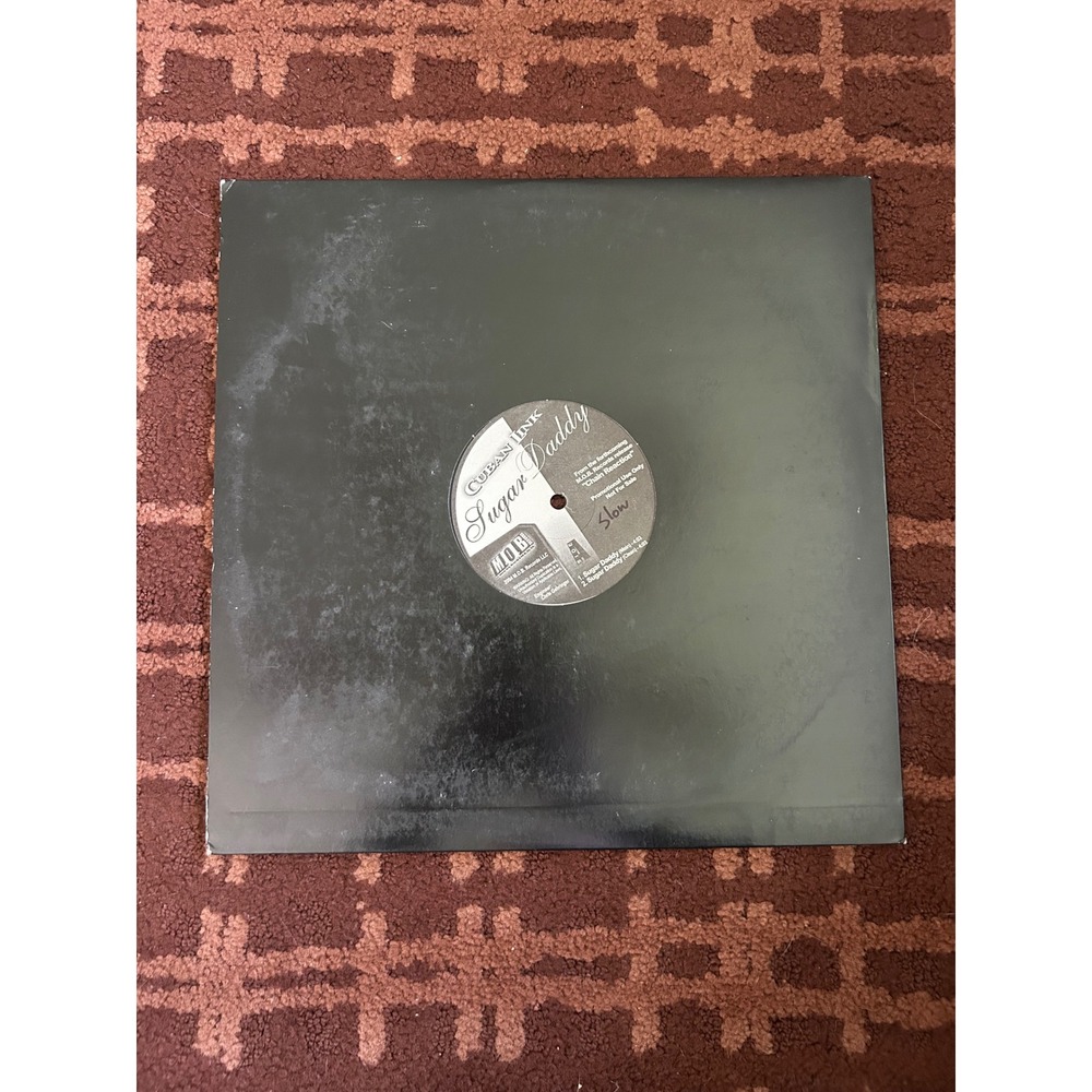 Cuban Link Sugar Daddy 12 Vinyl Single 2004 Promo M.O.B. Records Hip Hop‎ Rap